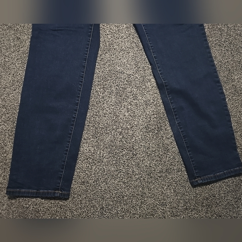 Maurices Dark Blue Skinny Jeans Stretchy Womens Size 22 Reg. - Picture 12 of 15